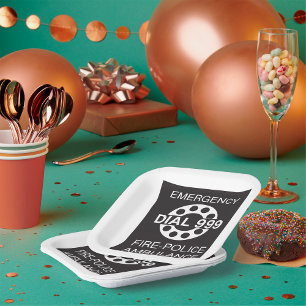 Notruf 999 - Brandschutzambulanz Pappteller