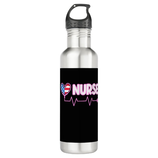 Notrufnummer 1 edelstahlflasche (Vorderseite)