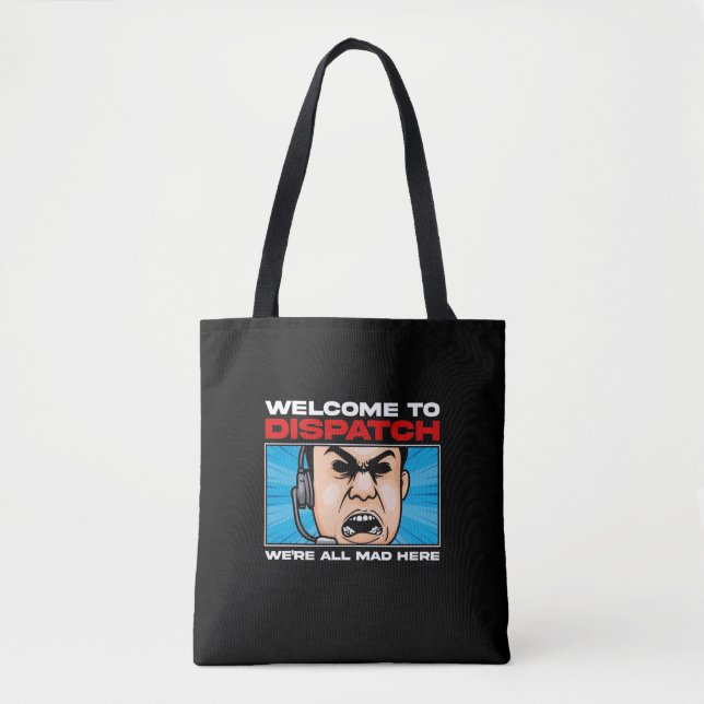 Notrufnummern für den Funny Dispatcher 911 Tasche (Vorderseite)