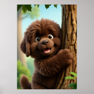Notta Bär stumpy Poster