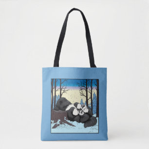 Notta Bear Cozy Winter Nap Neufundländer Welpe Tasche