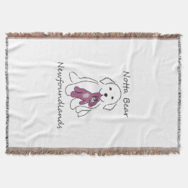 Notta Bear Logo-Decke Decke
