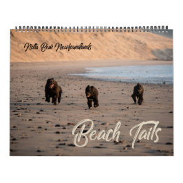 Notta Bear Newfundlands Oregon Beach Calendar Kalender