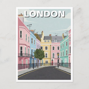 Notting Hill London Postkarte