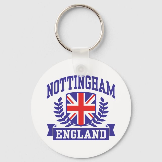 Nottingham England Schlüsselanhänger (Vorderseite)