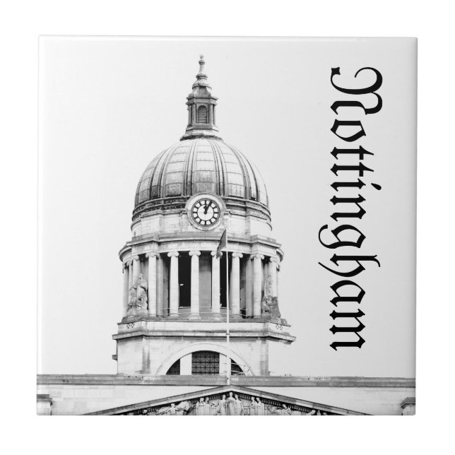 Nottingham Fliese (Vorderseite)