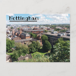 Nottingham Skyline Postcard Postkarte