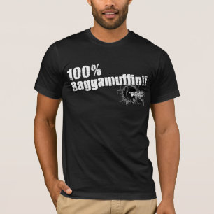 Notwendige Verstümmelung Raggamuffin weißer Text T-Shirt