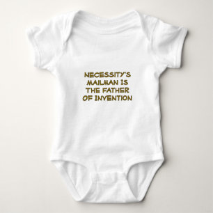 Notwendigkeit ist der Vater der Erfindung Baby Strampler