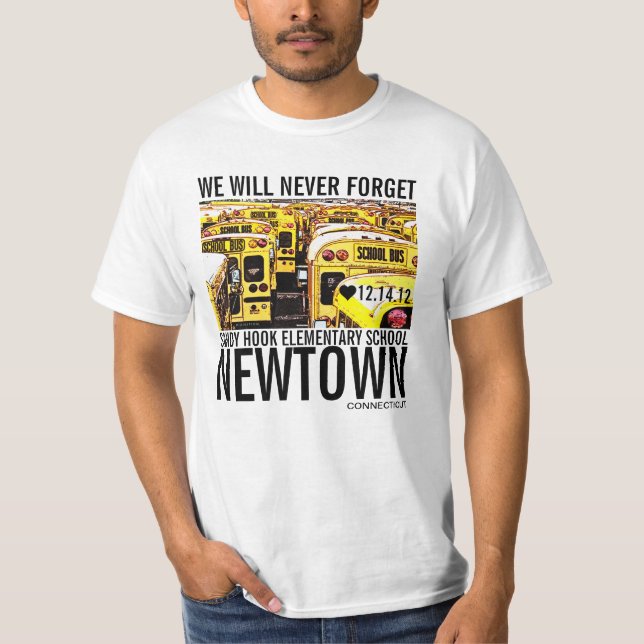 N'oubliez jamais le T-shirt 3 de tragédie de (Devant)