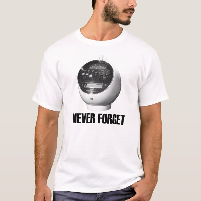 N'oubliez jamais le T-shirt de Weltron 8-Track (Devant)