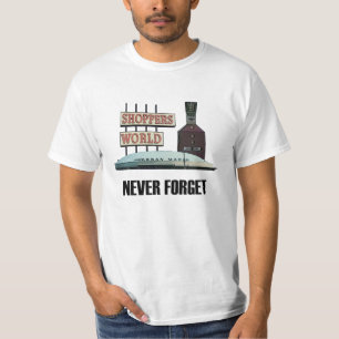 N'oubliez jamais le vieux T-shirt du monde de