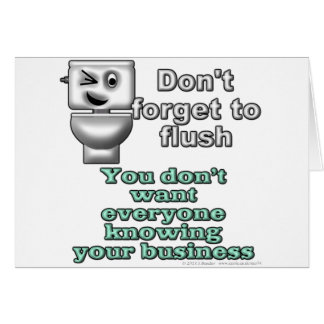 N'oubliez pas de rincer. Vous ne voulez pas