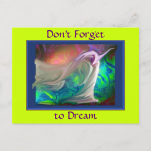 N'oubliez pas la carte postale Dream v2