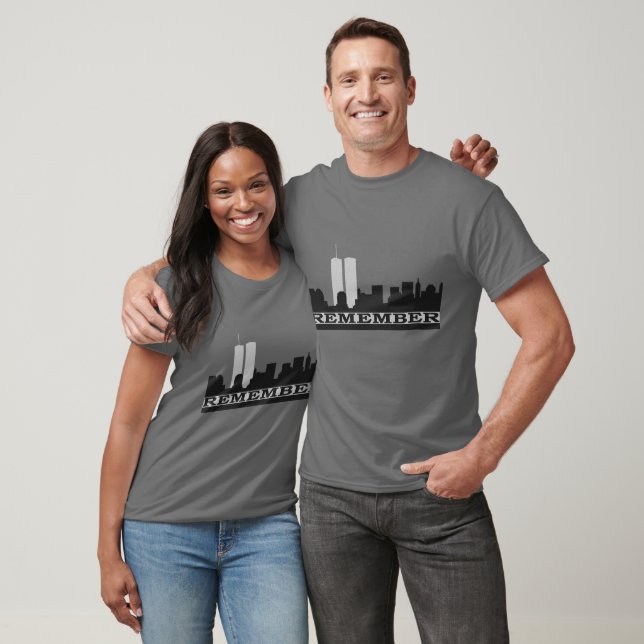 N'oubliez pas le T-shirt 911 Mens (Unisexe)