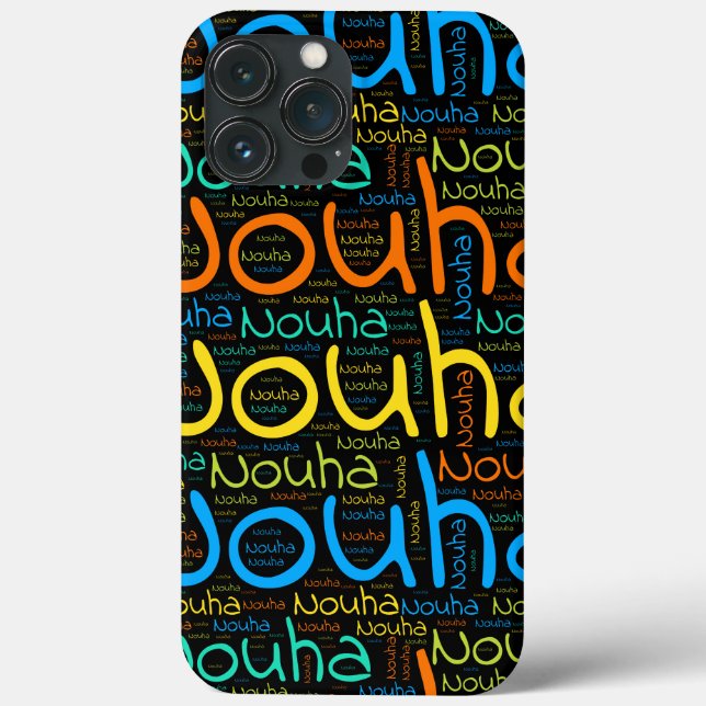 Nouha Case-Mate iPhone Hülle (Rückseite)