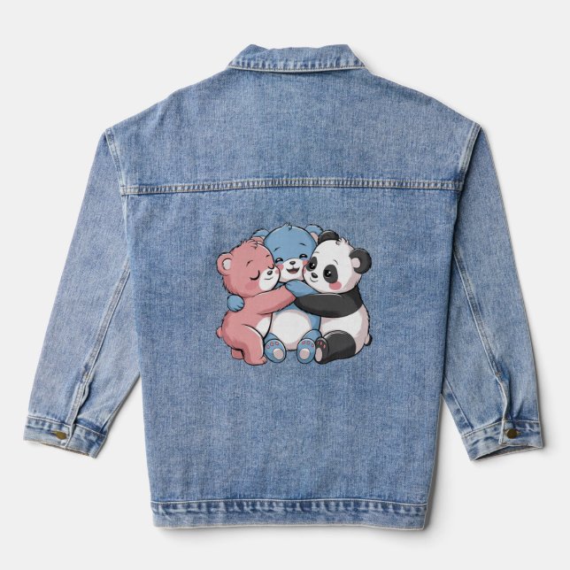 Nounours mignons avec Panda (Verso)