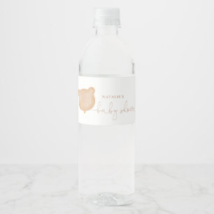 Nounours Pique-nique bouteille d'eau Étiquettes