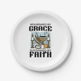 Nourished by Grace, Sustained by Faith Design Pappteller