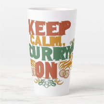 Nourriture amusante - Mug latte