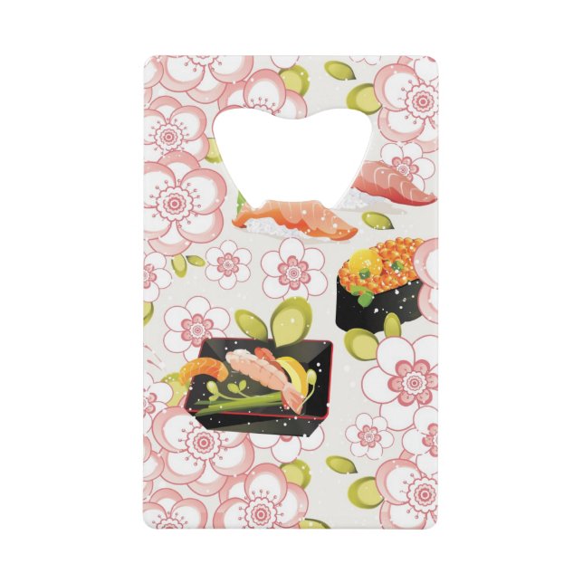 Nourriture japonaise : Motif 2 de sushi (Devant)