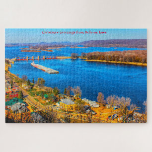 Nous aimons Bellevue Iowa. Jigsaw Puzzle
