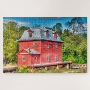 Nous aimons Big Otter Mill Virginia Jigsaw Puzzle