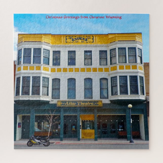 Nous Aimons Cheyenne Wyoming. Jigsaw Puzzle (Vertical)