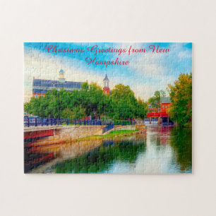 Nous aimons Laconia New Hampshire Jigsaw Puzzle