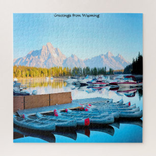 Nous Aimons Le Wyoming. Jigsaw Puzzle