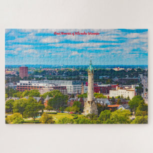 Nous aimons Milwaukee Wisconsin. Puzzle