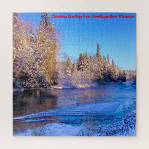 Nous aimons Namekagon River Wisconsin. Puzzle