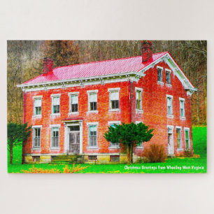 Nous aimons Wheeling Virginie-Occidentale. Puzzle