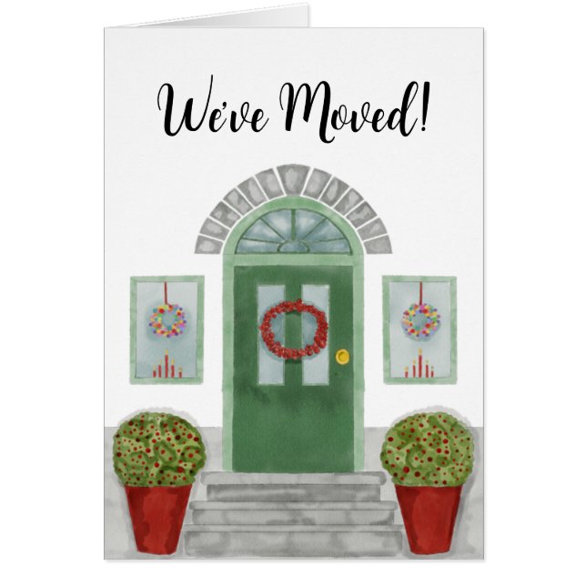 Nous avons bougé ! Maison de Noël (Devant)