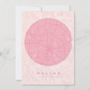 Nous avons déménagé à Dallas Moving Faire-part