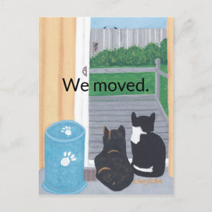 Nous avons déménagé, Amoureux de les chats Cartes 