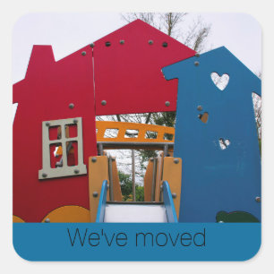 Nous avons déménagé New home New Life Stickers