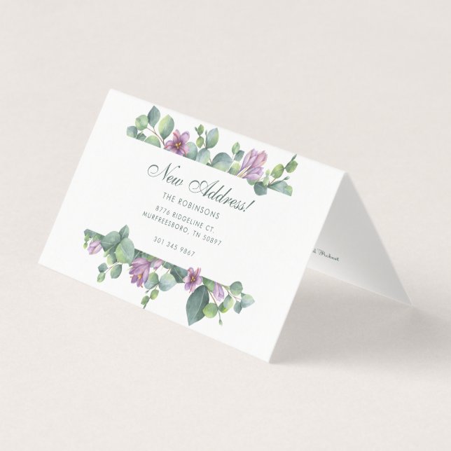Nous avons déplacé Eucalyptus Floral Moving Faire- (Front)