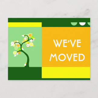 nous avons déplacé faire-part : retro tree