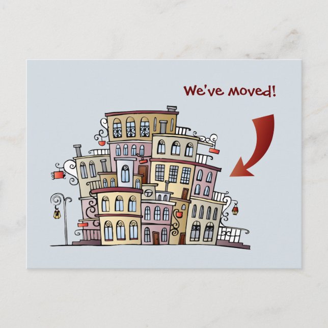 Nous avons déplacé la carte postale (Devant)