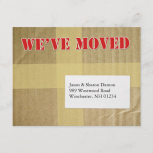 Nous avons déplacé la Faire-part