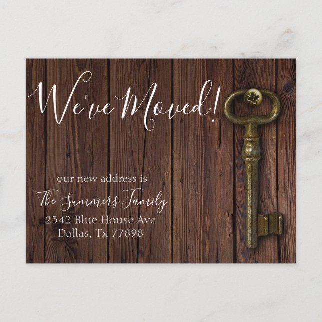 Nous avons déplacé une nouvelle clé de Faire-part  (Devant)