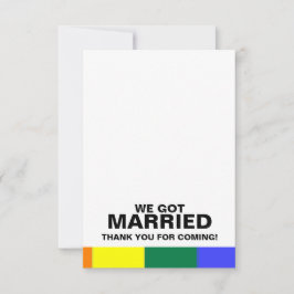 Nous Avons Du Merci Marié Pour Venir