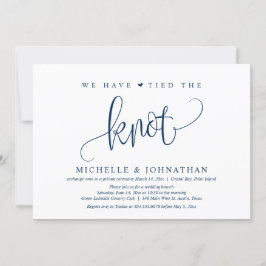 Nous avons noué le nœud, Invitation de fête de mar