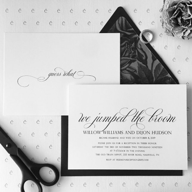 Nous Avons Sauté La Salle | Carte Faire-part Maria (Créateur téléchargé)