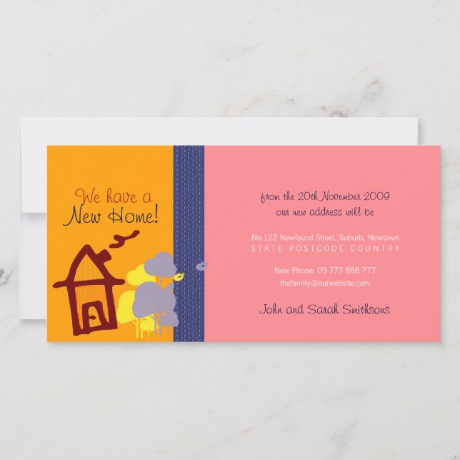 Nous avons un nouveau Carte photo (Devant)