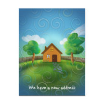 Nous avons une nouvelle adresse - invitation par c