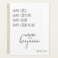 Nous Buvons Danser Manger - Mariage moderne