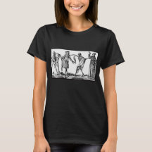 "Nous dansons T-shirt avec de la mort" noir
