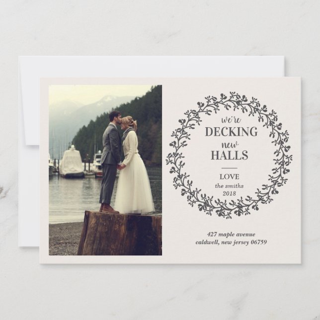 Nous déménageons les cartes de Noël / Fêtes (Devant)